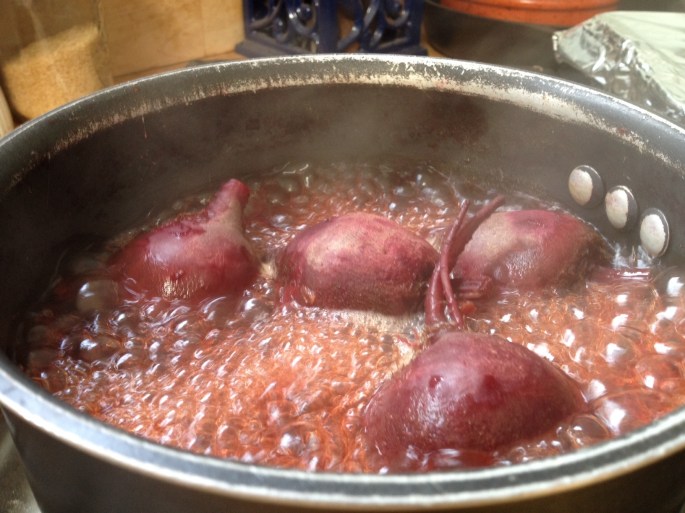 Boiling Beets