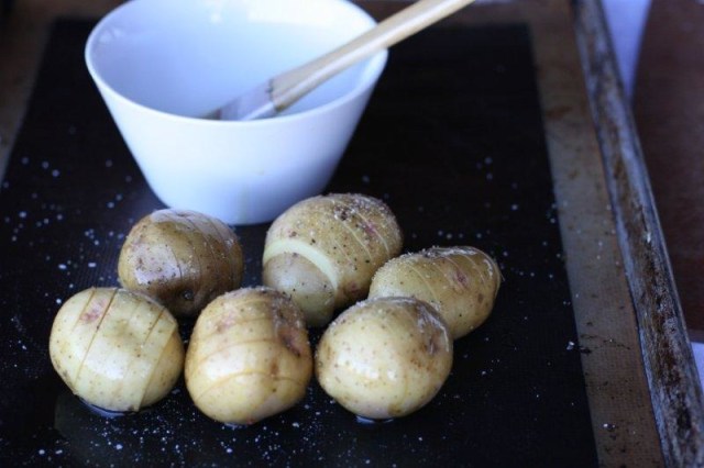 Hasselback Potatoes