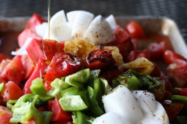 Topped with Balsamic