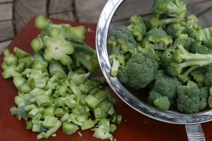 broccoli pieces
