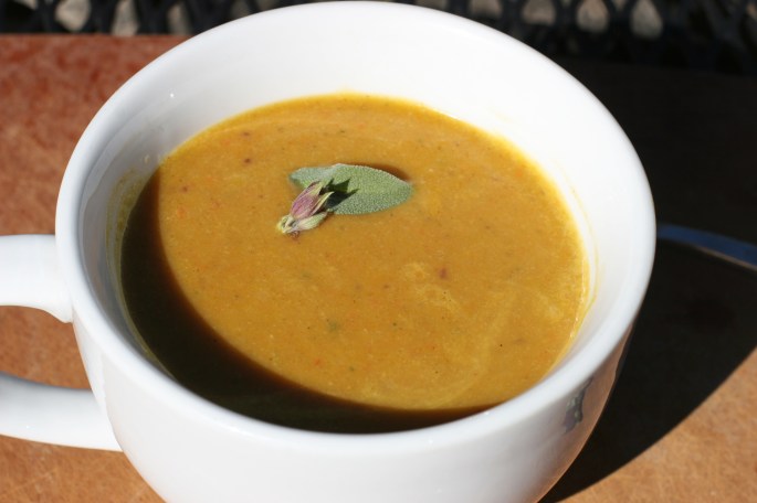 spiced pumpkin soup