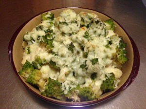 Romanesco and Cauliflower with Béchamel Sauce