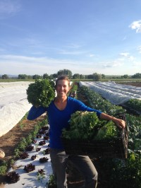 Gracie with Salanova Lettuce