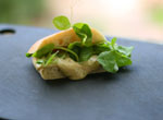 Pea Shoot Sandwich